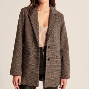 Abercrombie wool blazer coat